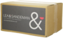 LEA AND SANDEMAN CARDBOARD WINE CASE Six Bottles