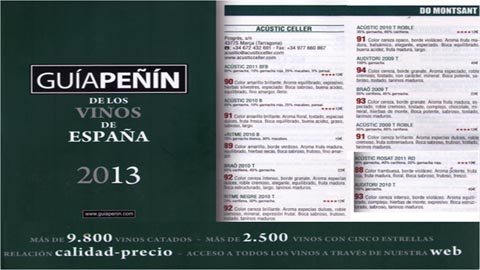 Guiapenin 2013 - Acustic Cellar - Monsant