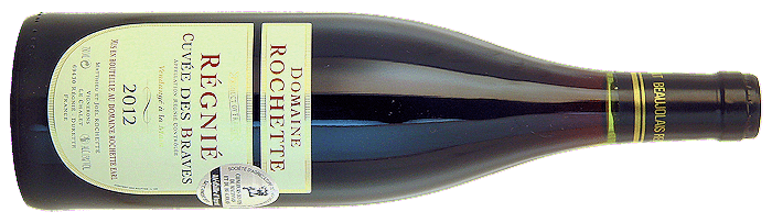 2012 RÉGNIÉ Cuvée des Braves Domaine Rochette