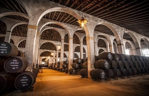 The Cathedral-like Lustau bodega