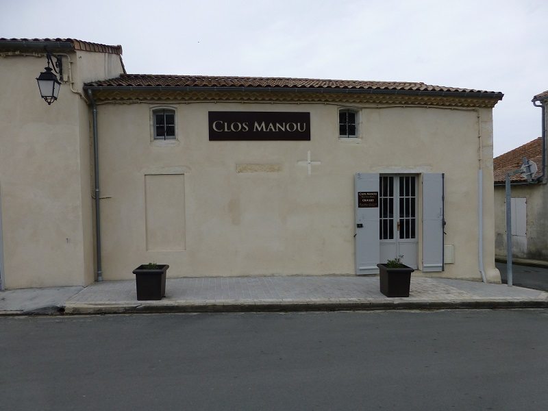 The unassuming façade of Clos Manou