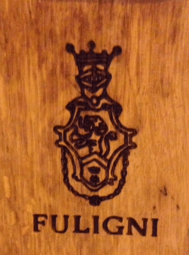 Detail from the barrel in Fuligni's cellar