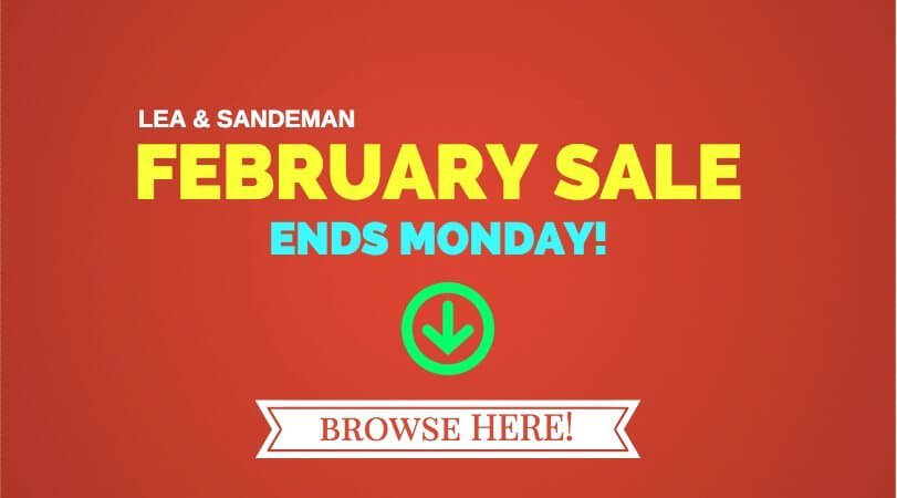 February Sale Ends Monday