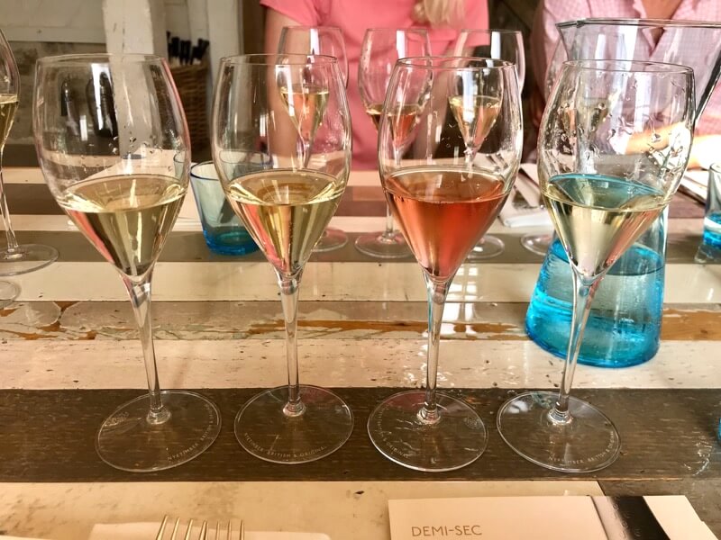 Nyetimber Sparkling Tasting Line Up