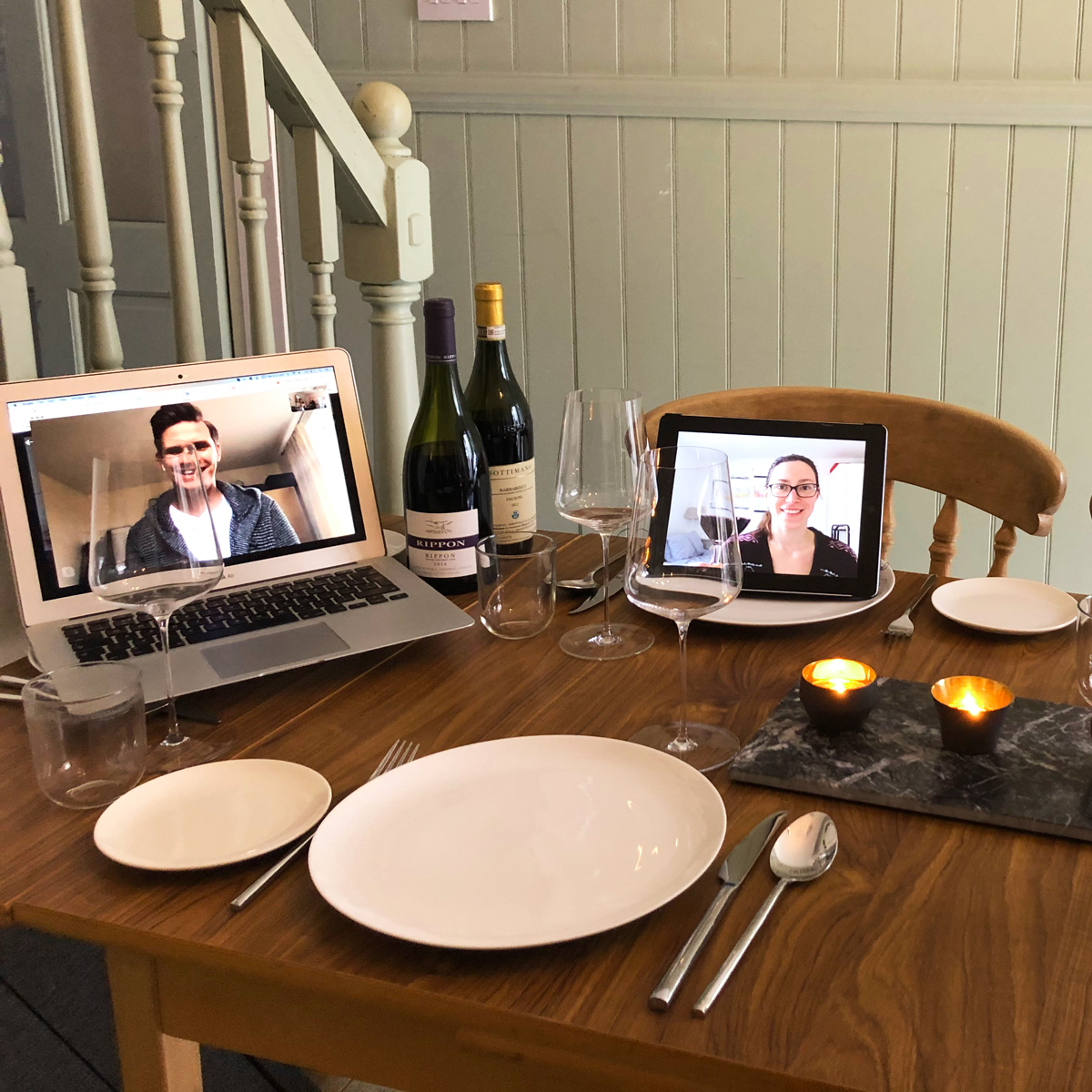 Virtual dinner party