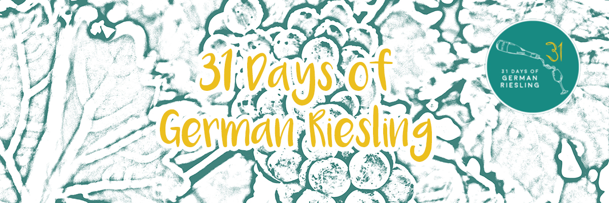 31 days of German Riesling Banner 