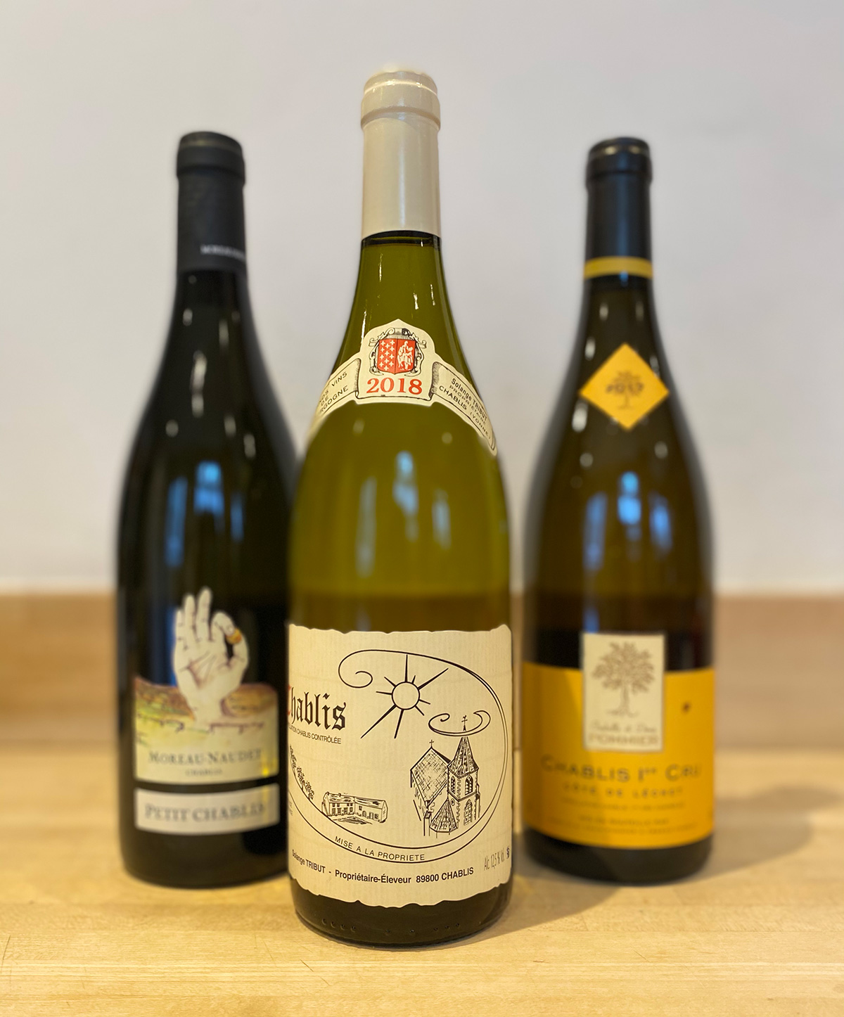 Chablis Wine Line Up