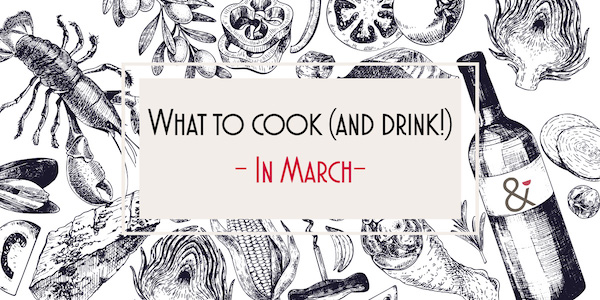 cook drink march banner