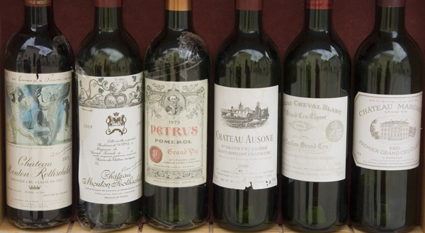 bordeaux fine wine line up