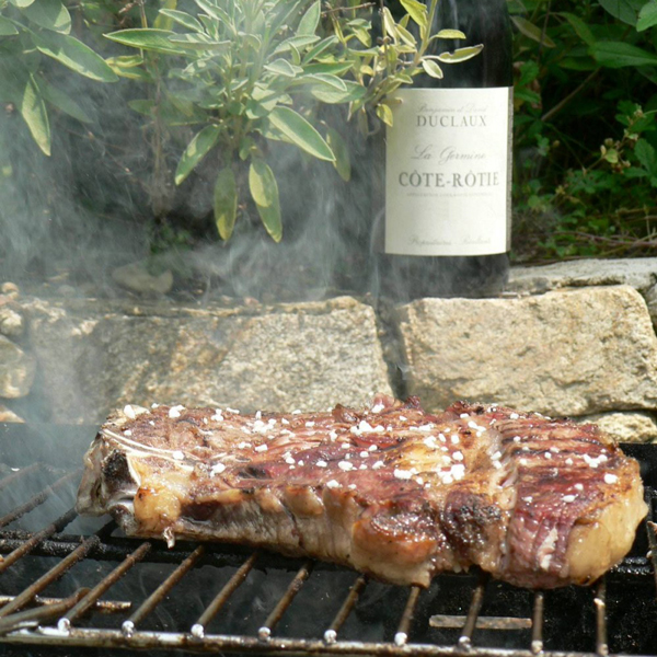 Cote Rotie & steak