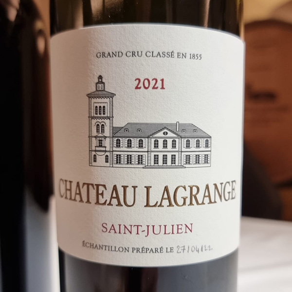 Chateau Lagrange bottle