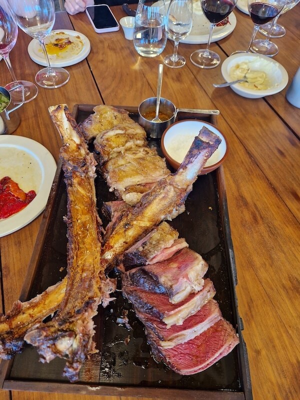 Steak at Zuccardi