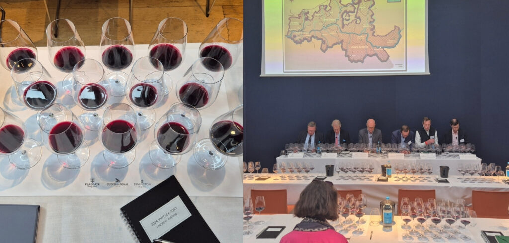 At the port vintage tasting in London