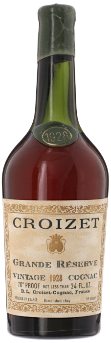 1928 CROIZET COGNAC, Lea & Sandeman