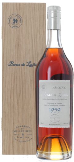 1959 ARMAGNAC Baron de Lustrac, Lea & Sandeman