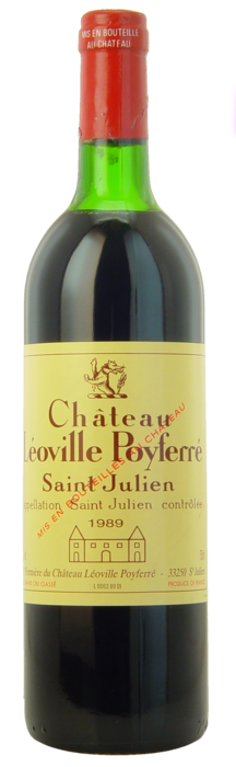 1989-CHÂTEAU-LÉOVILLE-POYFERRÉ-2ème-Cru-Classé-Saint-Julien