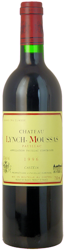 1996-CHÂTEAU-LYNCH-MOUSSAS-5ème-Cru-Classé-Pauillac