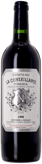 1998 CHÂTEAU LA CONSEILLANTE Pomerol, Lea & Sandeman