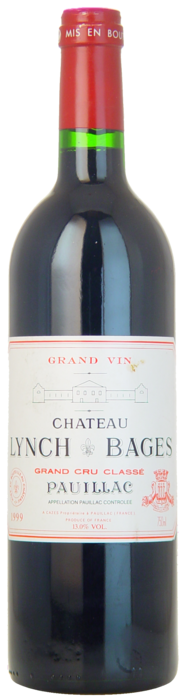 1999-CHÂTEAU-LYNCH-BAGES-5ème-Cru-Classé-Pauillac