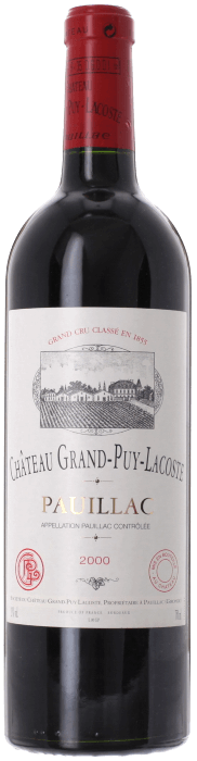 2000 CHÂTEAU GRAND PUY LACOSTE 5ème Cru Classé Pauillac, Lea & Sandeman