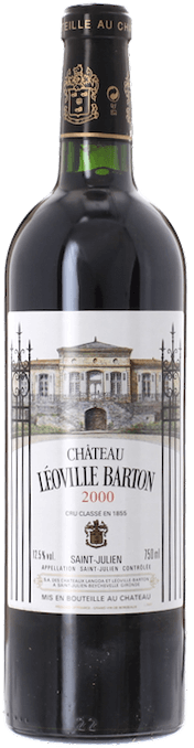 2000 CHÂTEAU LÉOVILLE BARTON 2ème Cru Classé Saint Julien, Lea & Sandeman
