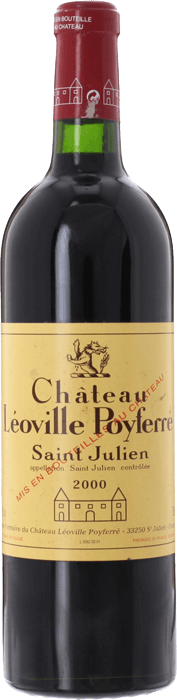 2000 CHÂTEAU LÉOVILLE POYFERRÉ 2ème Cru Classé Saint Julien, Lea & Sandeman