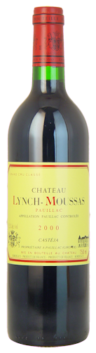 2000-CHÂTEAU-LYNCH-MOUSSAS-5ème-Cru-Classé-Pauillac