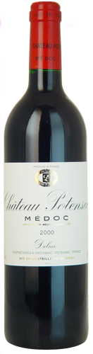 2000-CHÂTEAU-POTENSAC-Cru-Bourgeois-Haut-Médoc