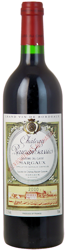 2000-CHÂTEAU-RAUZAN-GASSIES-2ème-Cru-Classé-Margaux