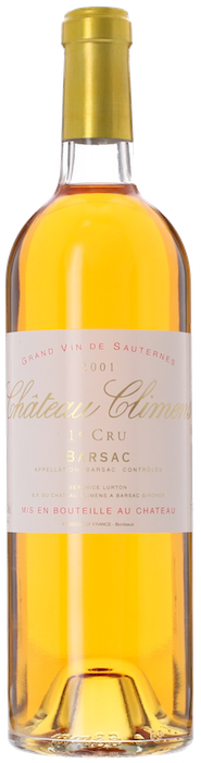 2001 CHÂTEAU CLIMENS 1er Cru Classé Barsac, Lea & Sandeman