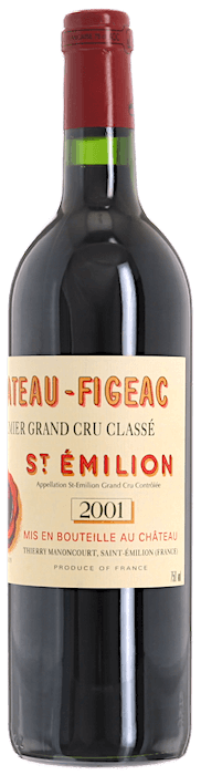 2001 CHÂTEAU FIGEAC 1er Grand Cru Classé Saint Emilion, Lea & Sandeman