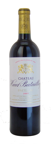 2001-CHÂTEAU-HAUT-BATAILLEY-5ème-Cru-Classé-Pauillac