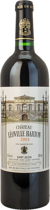 2001-CHÂTEAU-LÉOVILLE-BARTON-2ème-Cru-Classé-Saint-Julien