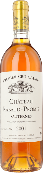 2001 CHÂTEAU RABAUD PROMIS 1er Cru Classé Sauternes, Lea & Sandeman