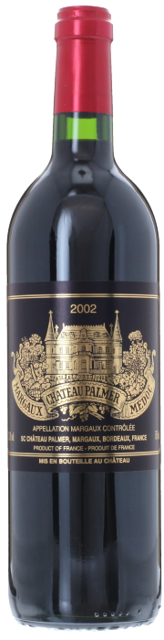 2002 CHÂTEAU PALMER 3ème Cru Classé Margaux, Lea & Sandeman