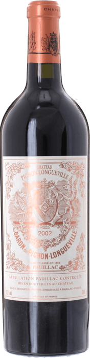 2002 CHÂTEAU PICHON LONGUEVILLE BARON 2ème Cru Classé Pauillac, Lea & Sandeman