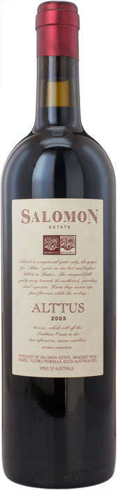 2003 ALTTUS Salomon Finiss River Estate, Lea & Sandeman