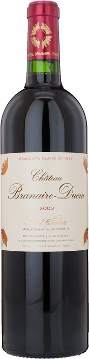 2003 CHÂTEAU BRANAIRE DUCRU 4ème Cru Classé Saint Julien, Lea & Sandeman