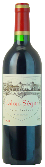 2003-CHÂTEAU-CALON-SÉGUR-3ème-Cru-Classé-Saint-Estèphe
