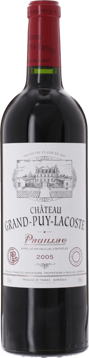 2003 CHÂTEAU GRAND PUY LACOSTE 5ème Cru Classé Pauillac, Lea & Sandeman