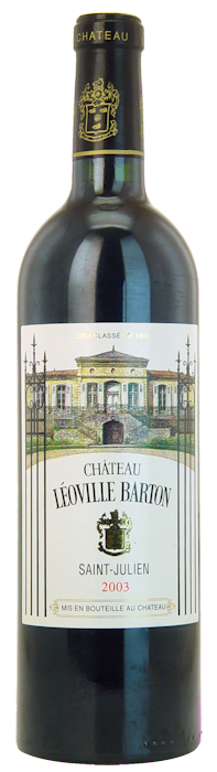 2003 CHÂTEAU LÉOVILLE BARTON 2ème Cru Classé Saint Julien, Lea & Sandeman