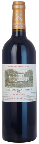 2003 CHÂTEAU SAINT PIERRE 4ème Cru Classé Saint Julien, Lea & Sandeman