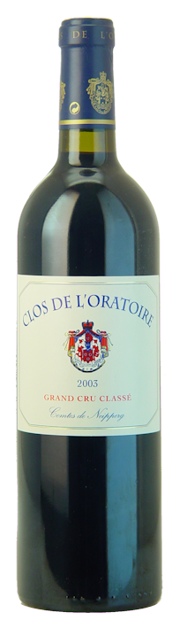 2003-CLOS-DE-L'ORATOIRE-Grand-Cru-Classé-Saint-Emilion