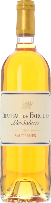 2005 CHÂTEAU DE FARGUES 1er Cru Classé Sauternes Château de Fargues, Lea & Sandeman