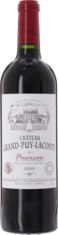 2005 CHÂTEAU GRAND PUY LACOSTE 5ème Cru Classé Pauillac, Lea & Sandeman