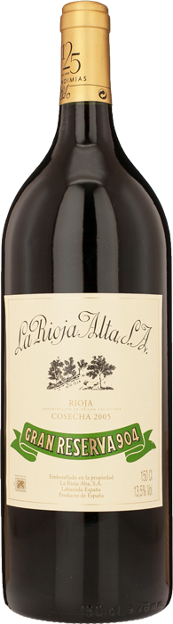 2005 LA RIOJA ALTA 904 Gran Reserva, Lea & Sandeman