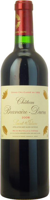 2006 CHÂTEAU BRANAIRE DUCRU 4ème Cru Classé Saint Julien, Lea & Sandeman