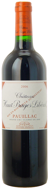 2006-CHÂTEAU-HAUT-BAGES-LIBERAL-5ème-Cru-Classé-Pauillac