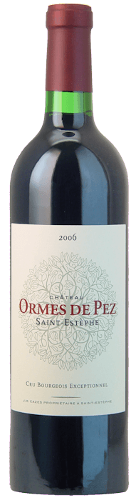 2006 CHÂTEAU LES ORMES DE PEZ Cru Bourgeois Exceptionnel Saint Estèphe, Lea & Sandeman