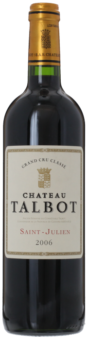 2006 CHÂTEAU TALBOT 4ème Cru Classé Saint Julien, Lea & Sandeman